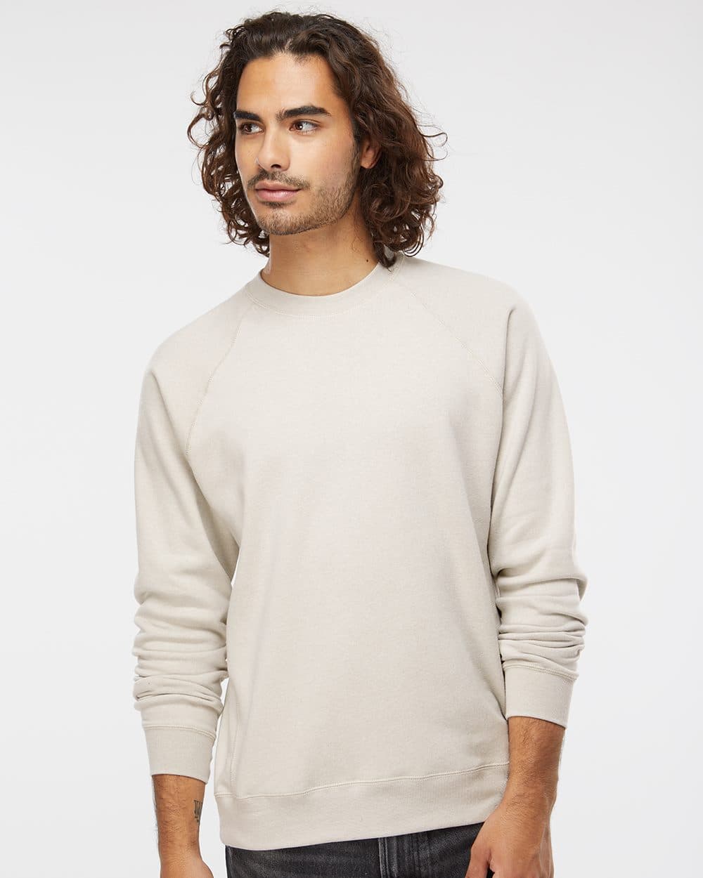 Independent Trading Co. Unisex Special Blend Raglan Crewneck Sweatshirt
