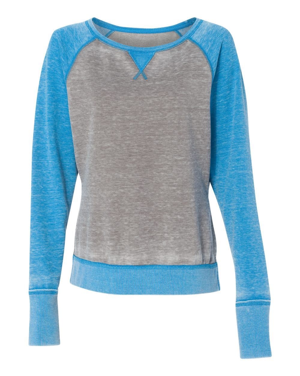 J. America Women’s Zen Fleece Raglan Sweatshirt