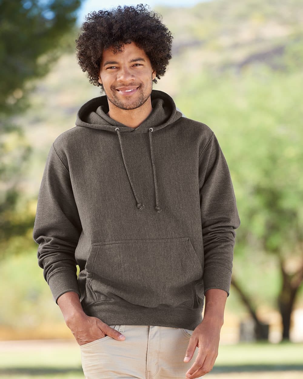Weatherproof Unisex Cross Weave™ Hooded Sweatshirt