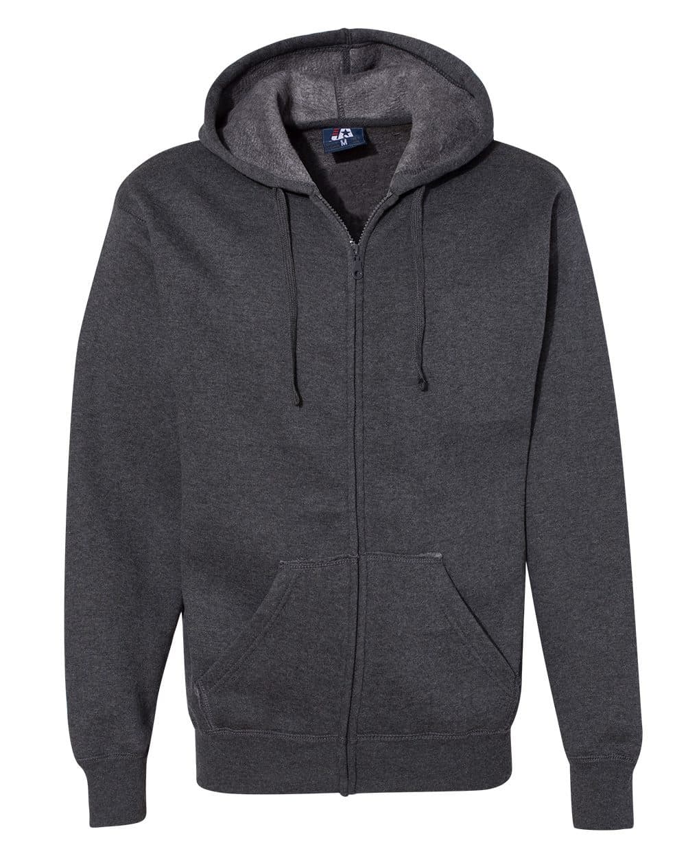 J. America Men's Premium Full-Zip Hooded Sweatshirt
