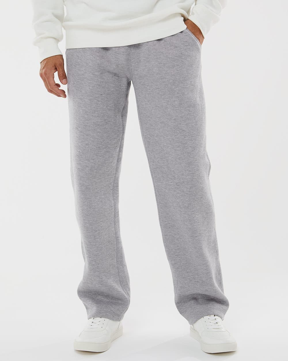 J. America Men's Premium Open-Bottom Sweatpants