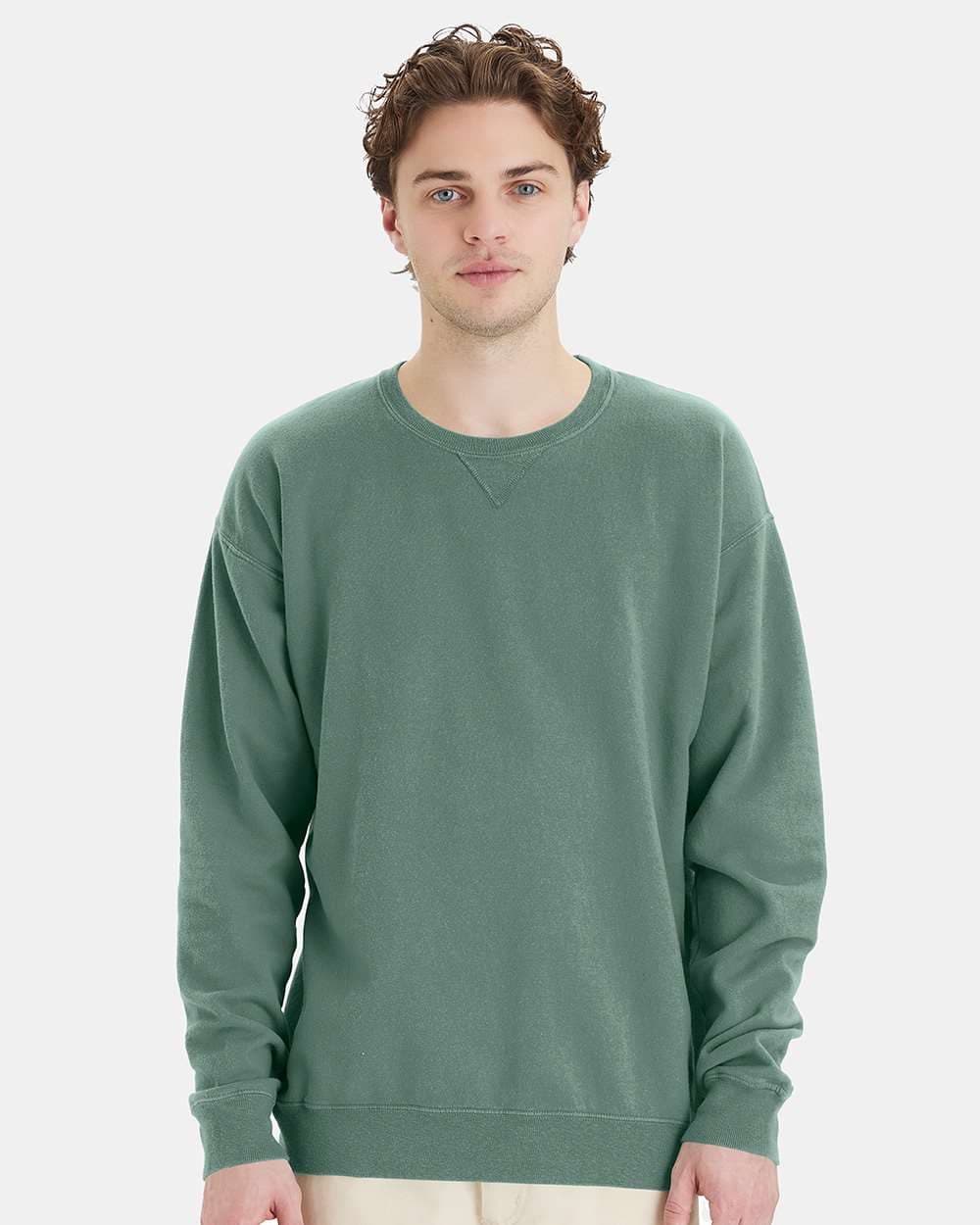 ComfortWash by Hanes Unisex Garment-Dyed Crewneck Sweatshirt