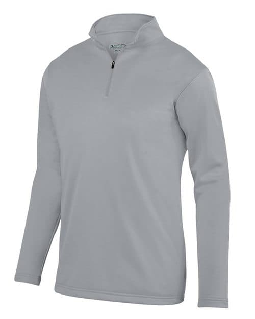 Augusta Sportswear Youth Wicking Fleece Quarter-Zip Pullover