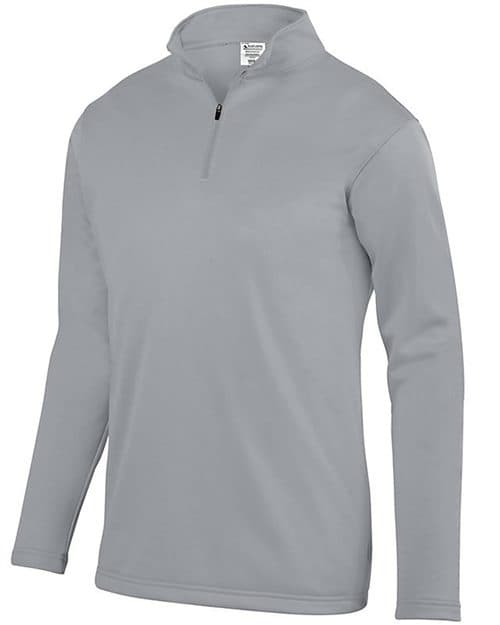 Augusta Sportswear Men's Wicking Fleece Quarter-Zip Pullover