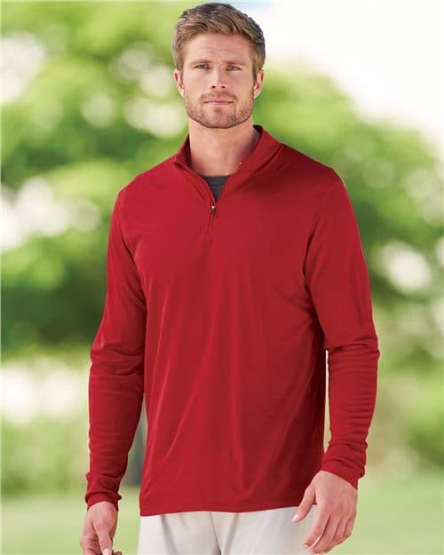 Augusta Sportswear Men's Attain Color Secure® Performance Quarter-Zip Pullover