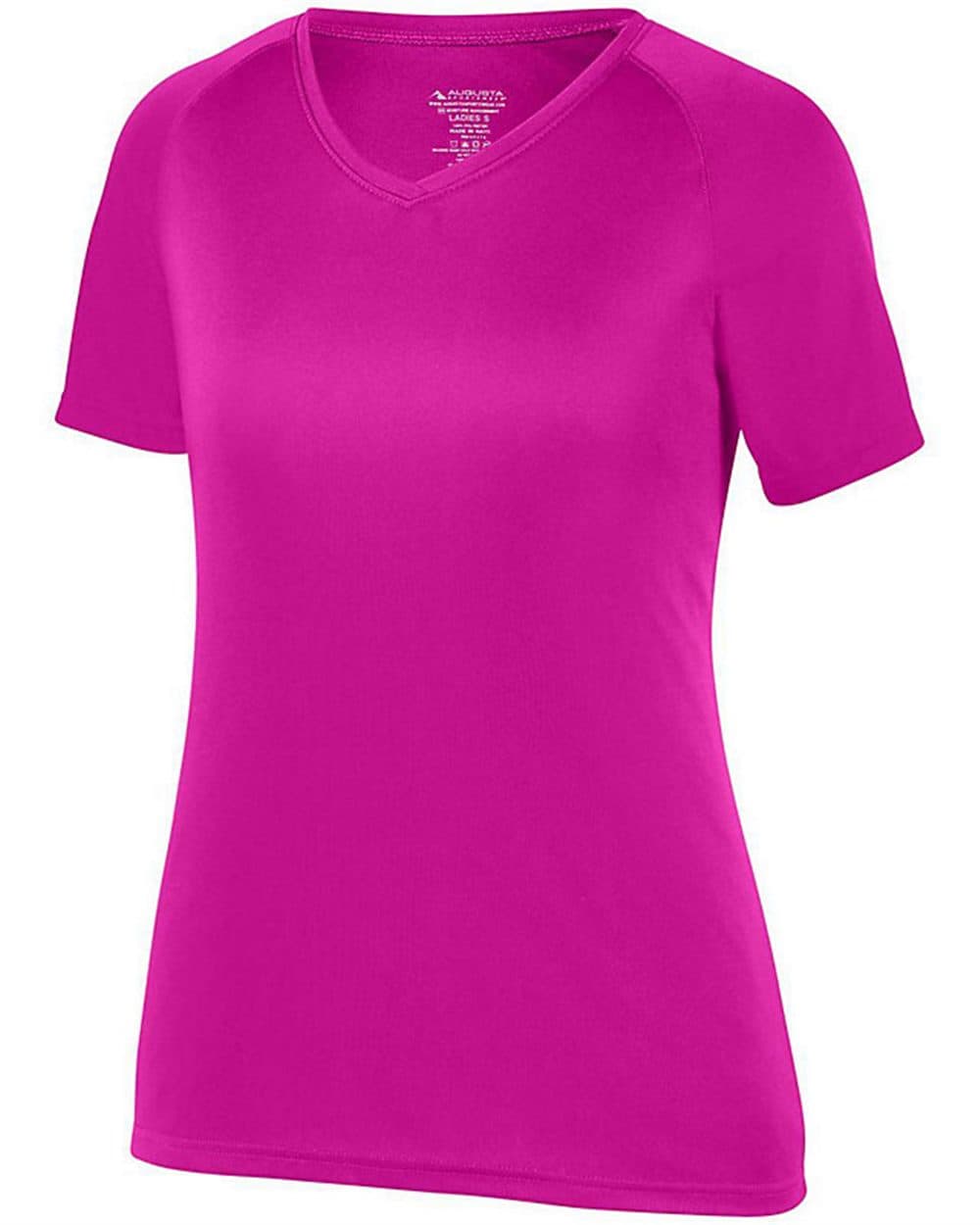 Augusta Sportswear Girls' Attain Wicking V-Neck T-Shirt