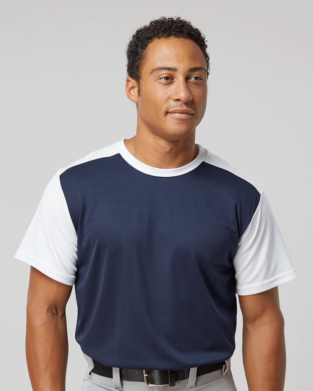 Alleson Athletic Men's Crewneck Pullover Baseball Jersey