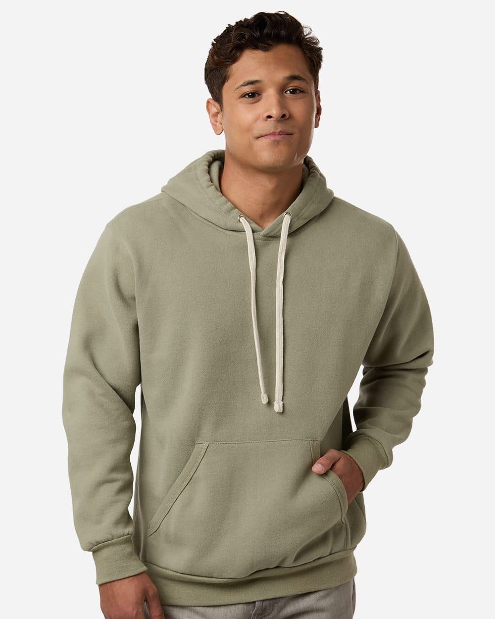 MV Sport Unisex Vintage Fleece Hooded Sweatshirt