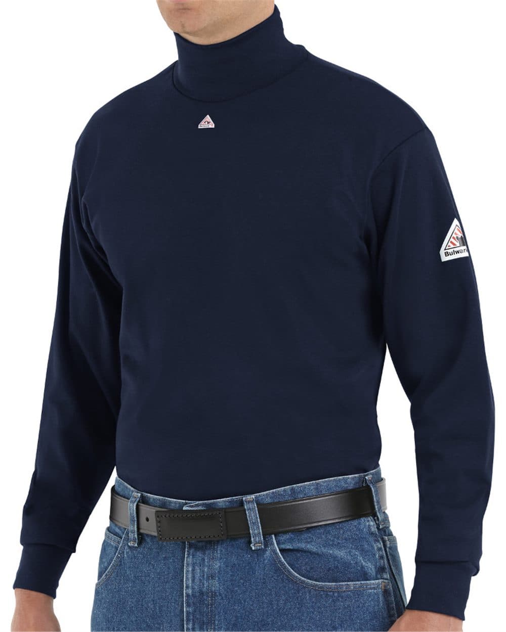 Bulwark Men's Tagless Mock TurtleNeck - EXCEL FR
