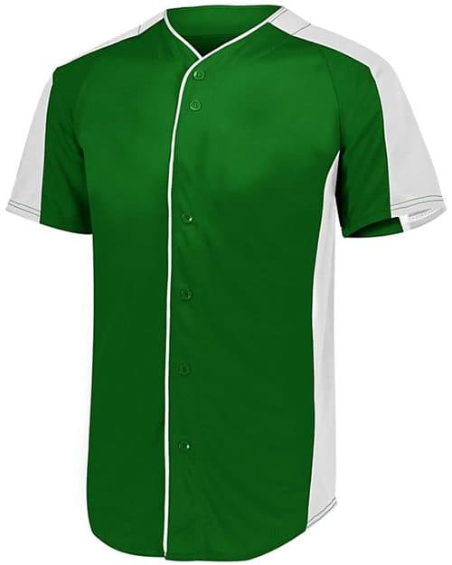 Augusta Sportswear Men's Full Button Baseball Jersey