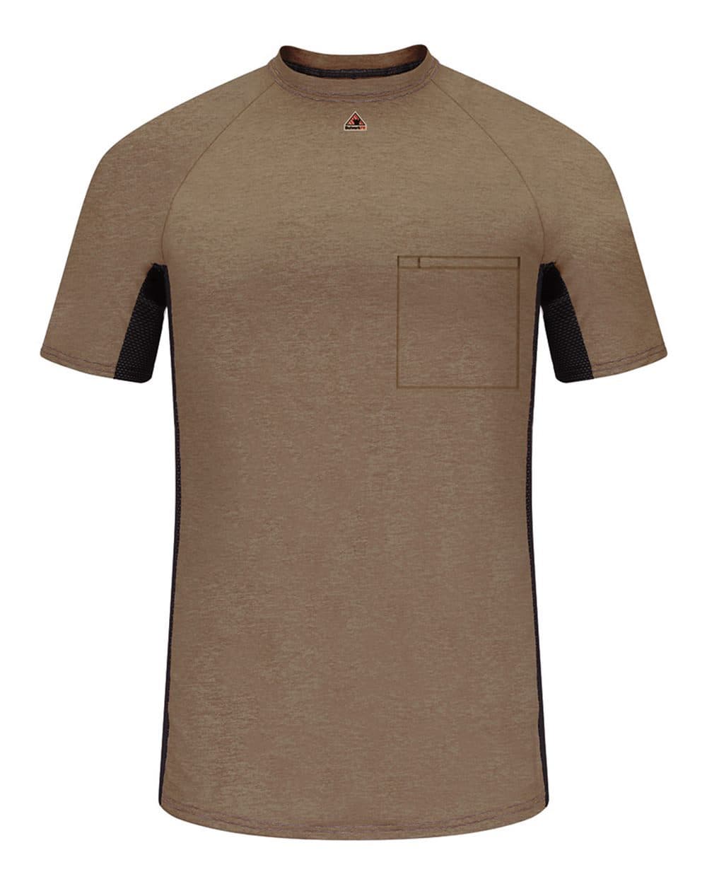 Bulwark Men's FR Two-Tone Base Layer with Concealed Chest Pocket- EXCEL FR