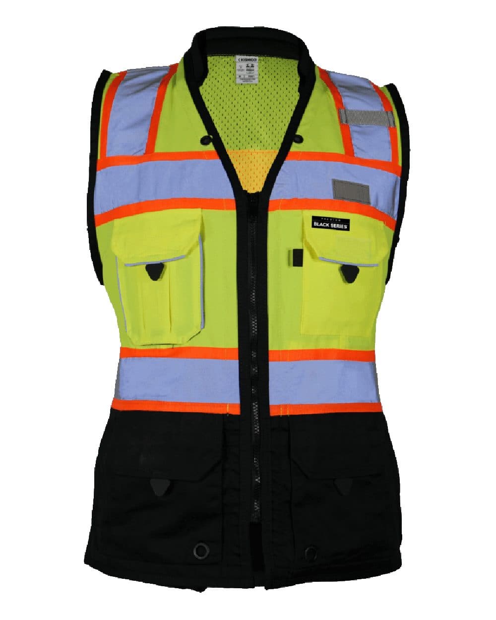 Kishigo Women's Premium Black Series® Heavy Duty Surveyors Vest
