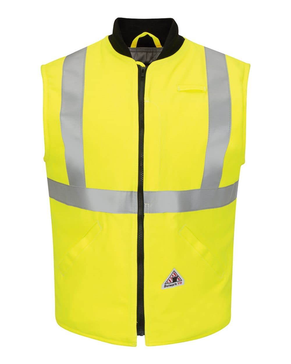 Bulwark Men's Hi Vis Insulated Vest with Reflective Trim - CoolTouch®2
