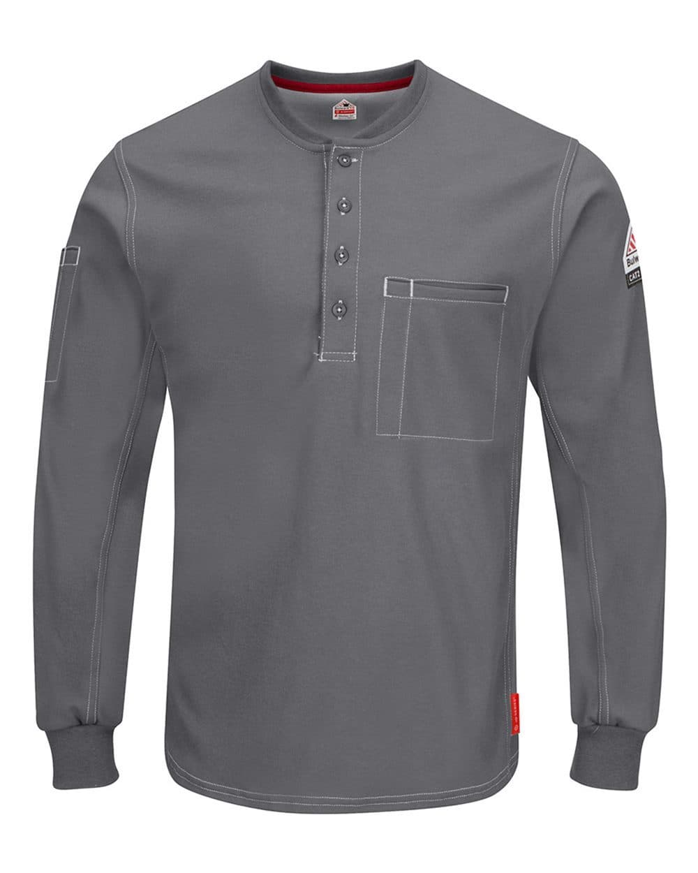 Bulwark Men's iQ Series® Plus Long Sleeve Henley