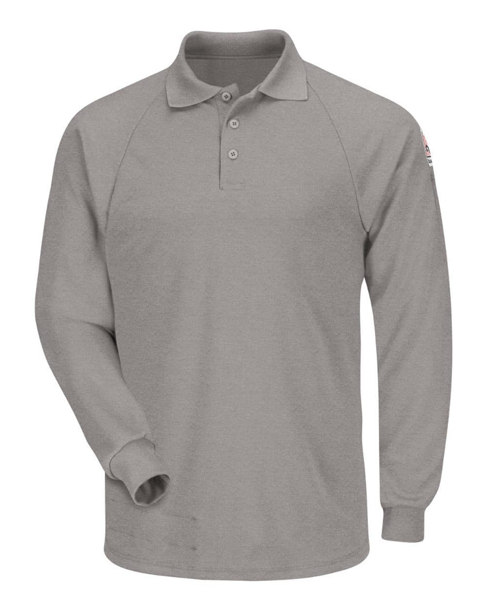 Bulwark Men's Classic Long Sleeve Polo - CoolTouch®2