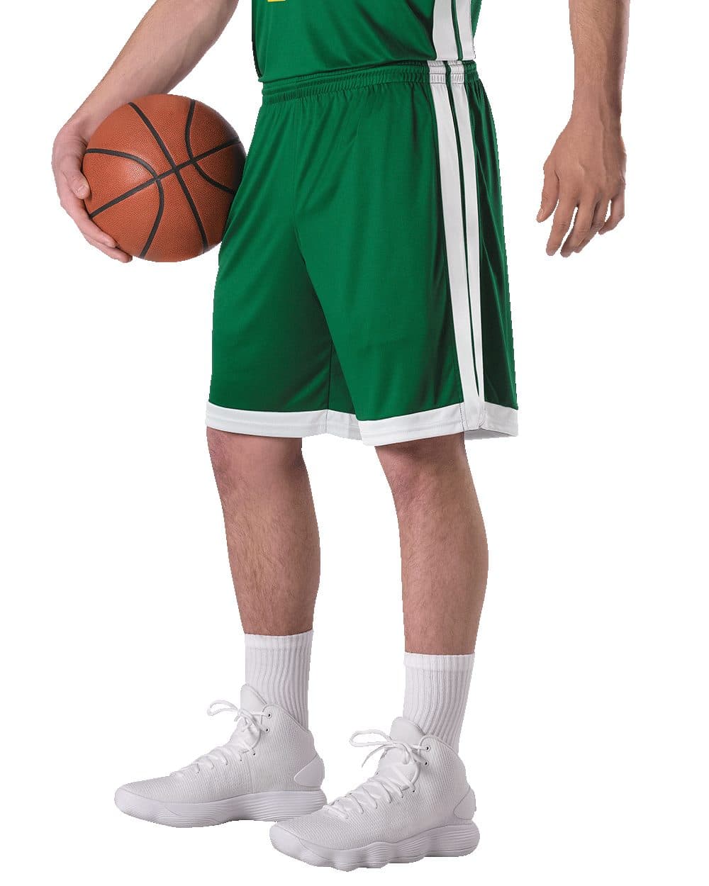 Alleson Athletic Men's Single Ply Basketball Shorts
