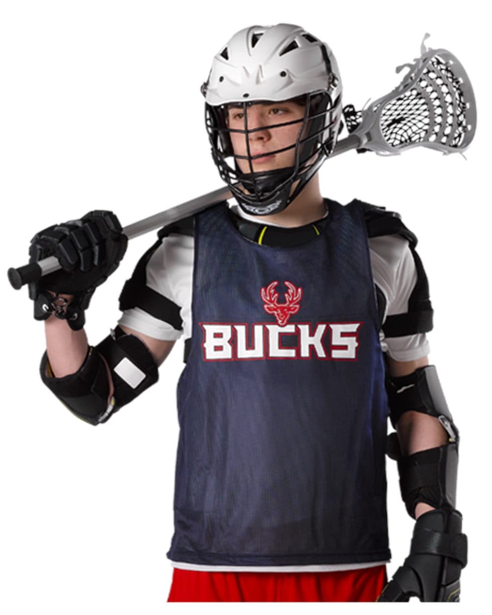 Alleson Athletic Men's Lacrosse Reversible Pinnie