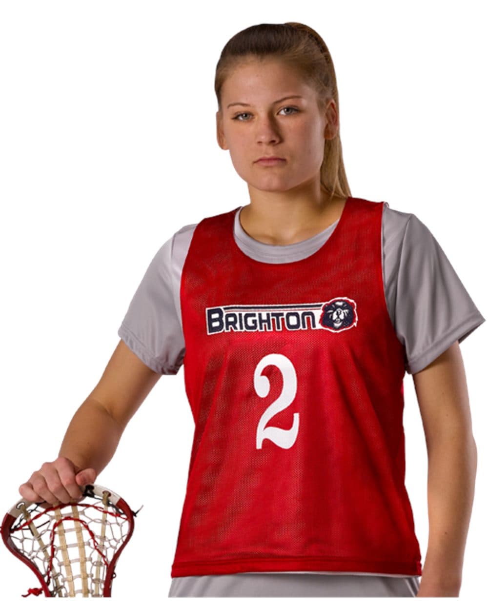 Alleson Athletic Women's Lacrosse Reversible Pinnie