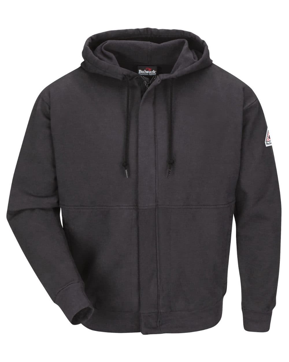 Bulwark Men's Tall Zip-Front Hooded Sweatshirt