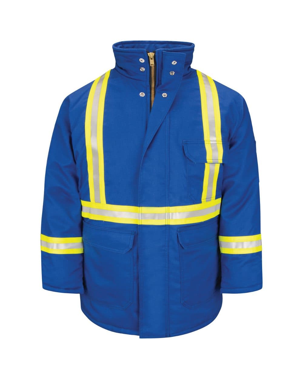 Bulwark Men's Deluxe Parka With Reflective Trim - EXCEL FR® ComforTouch