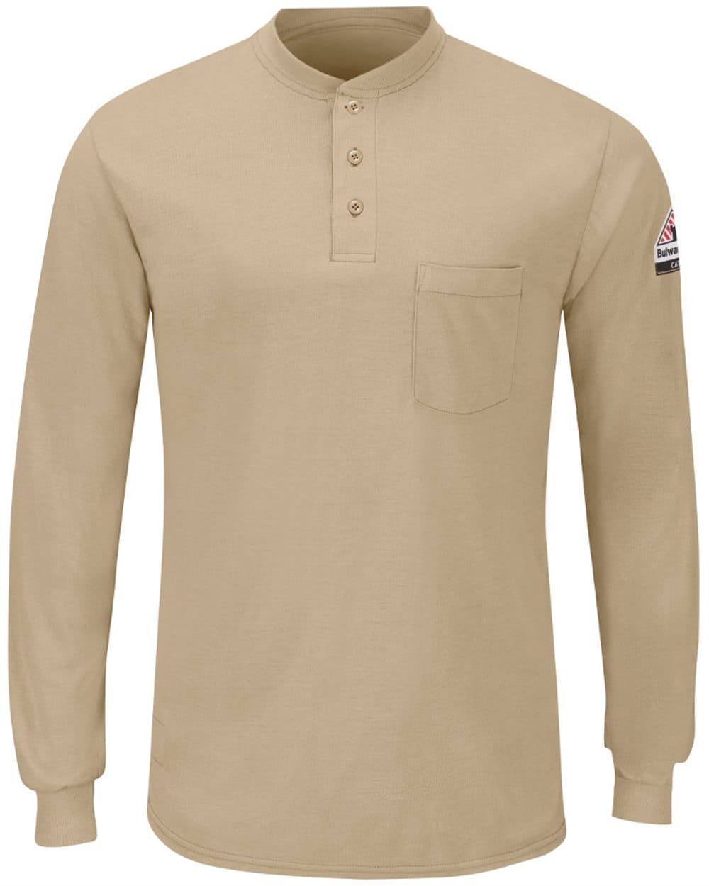 Bulwark Men's Long Sleeve Henley