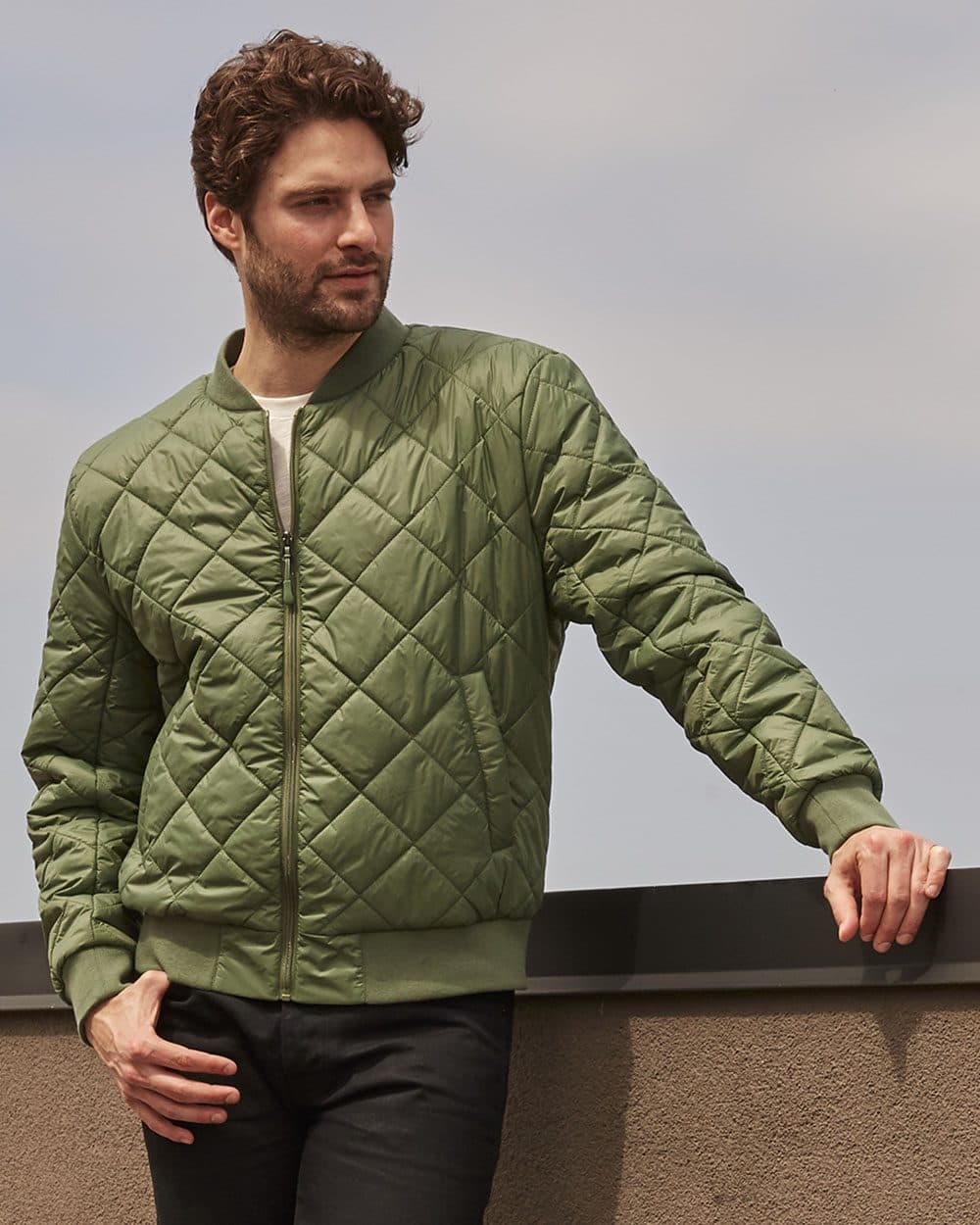 Weatherproof Men's HeatLast™ Quilted Packable Bomber