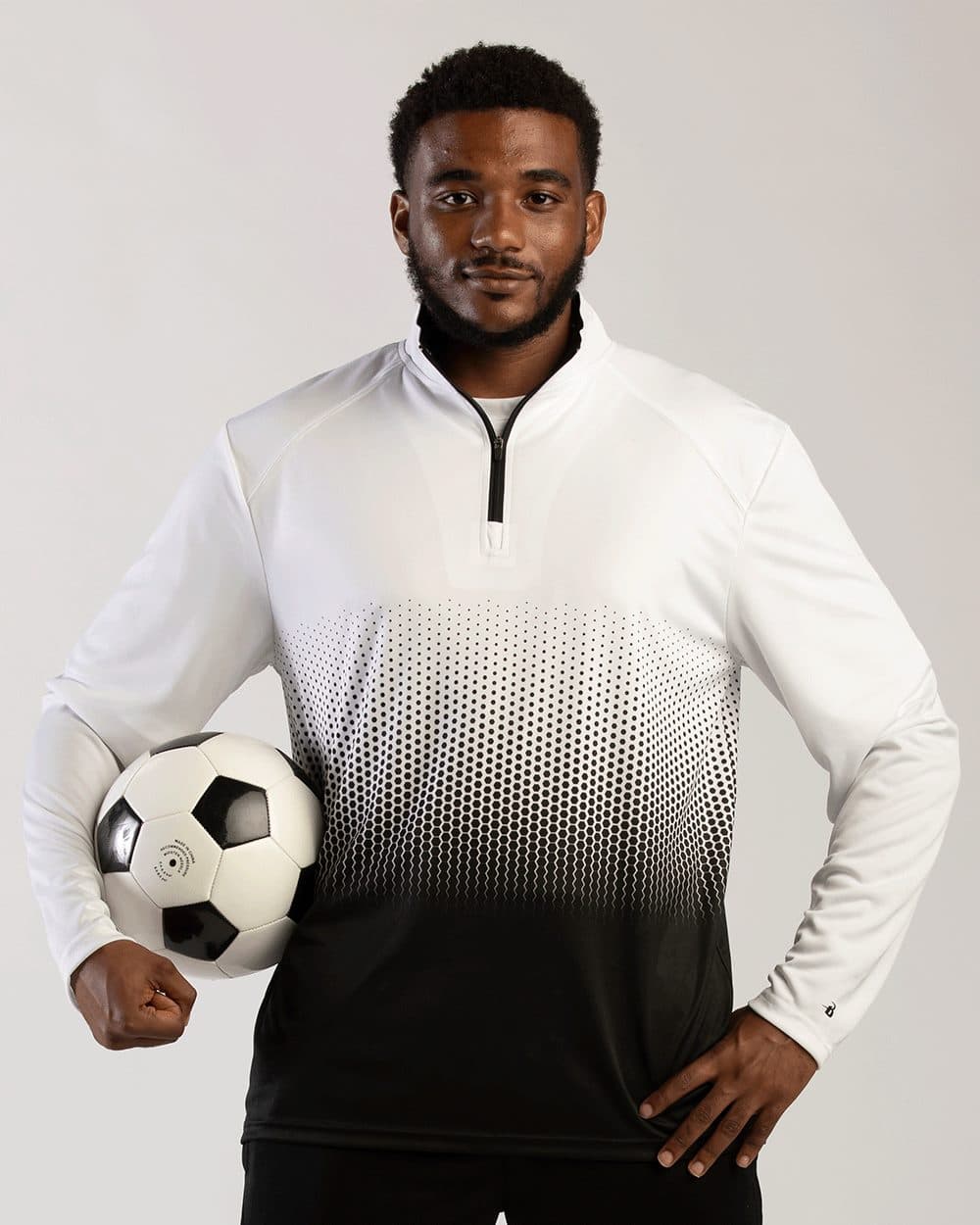 Badger Men's Hex 2.0 Quarter-Zip Pullover