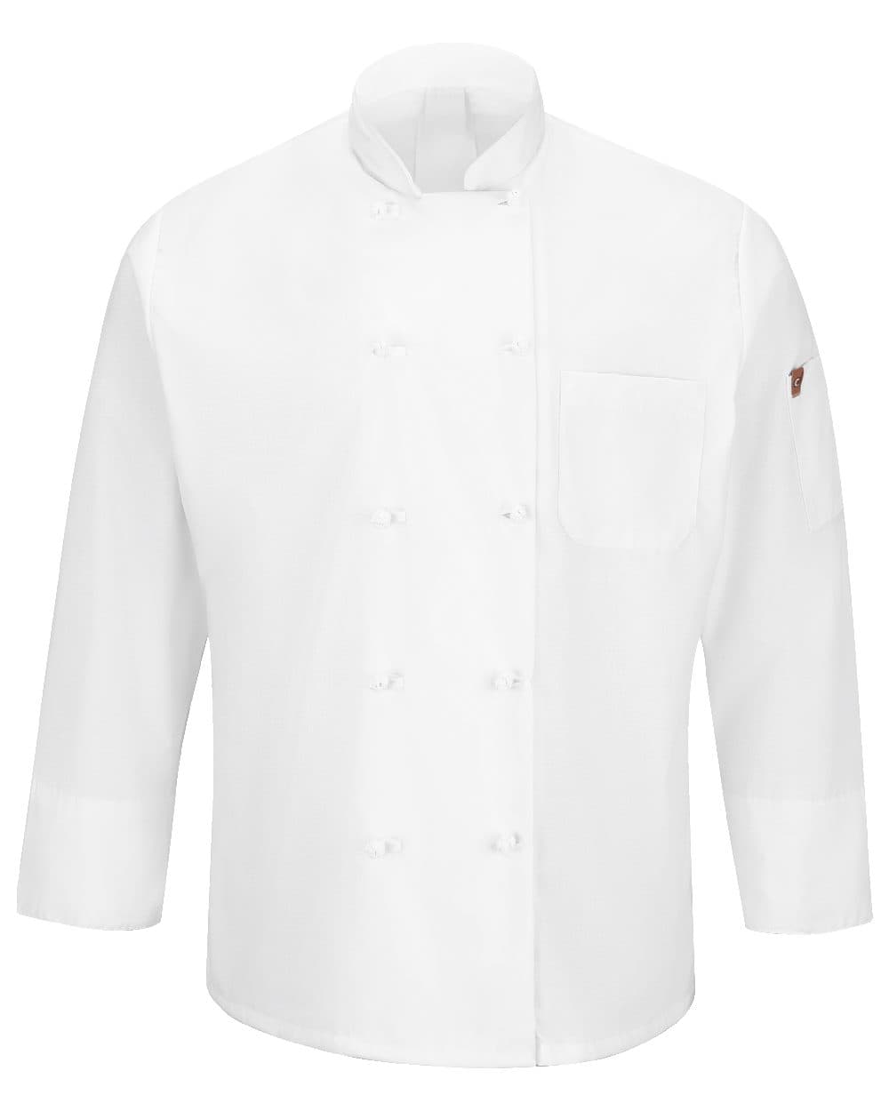 Chef Designs Mimix™ Ten Knot Button Chef Coat with OilBlok