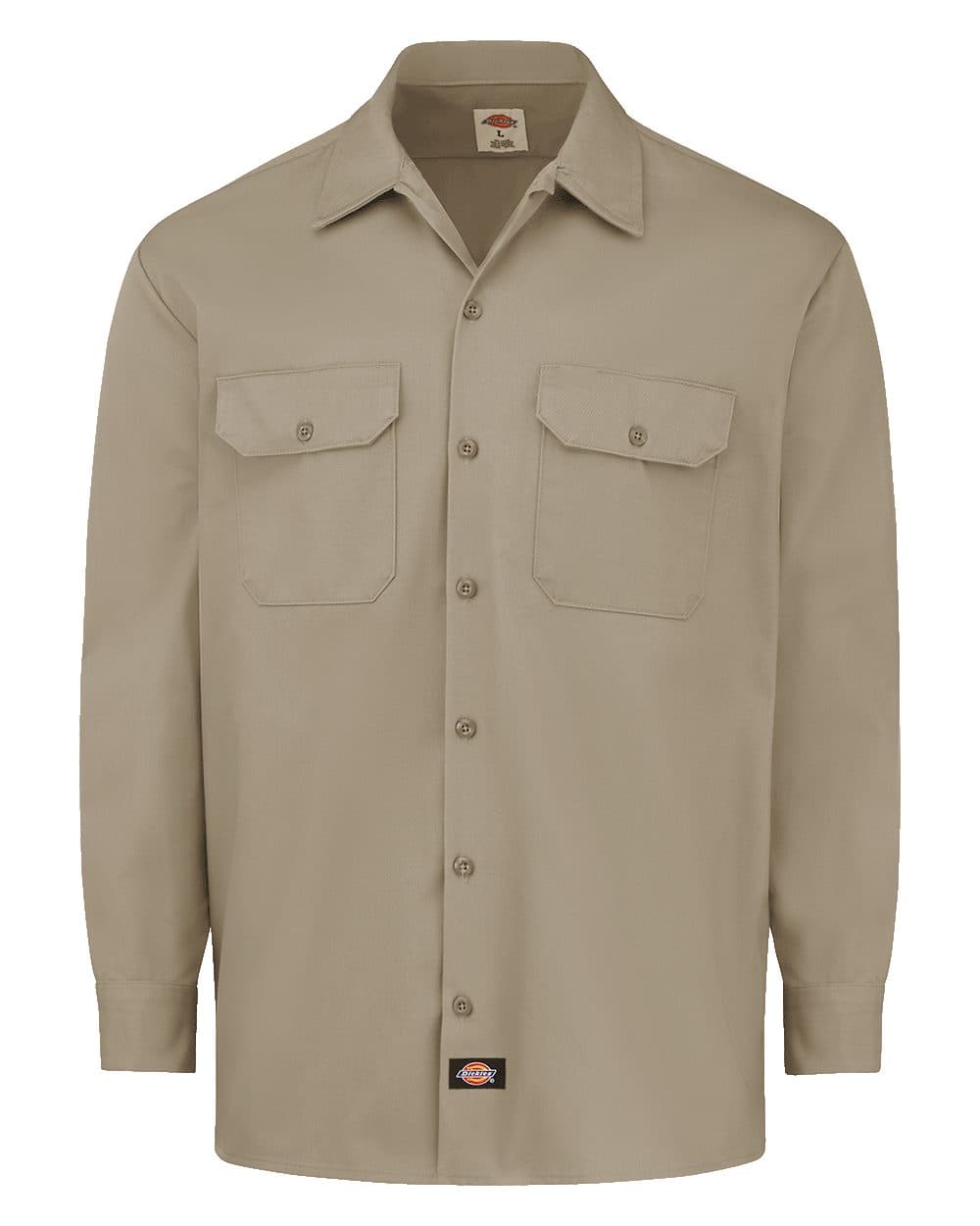 Dickies Men's Heavyweight Cotton Long Sleeve Shirt