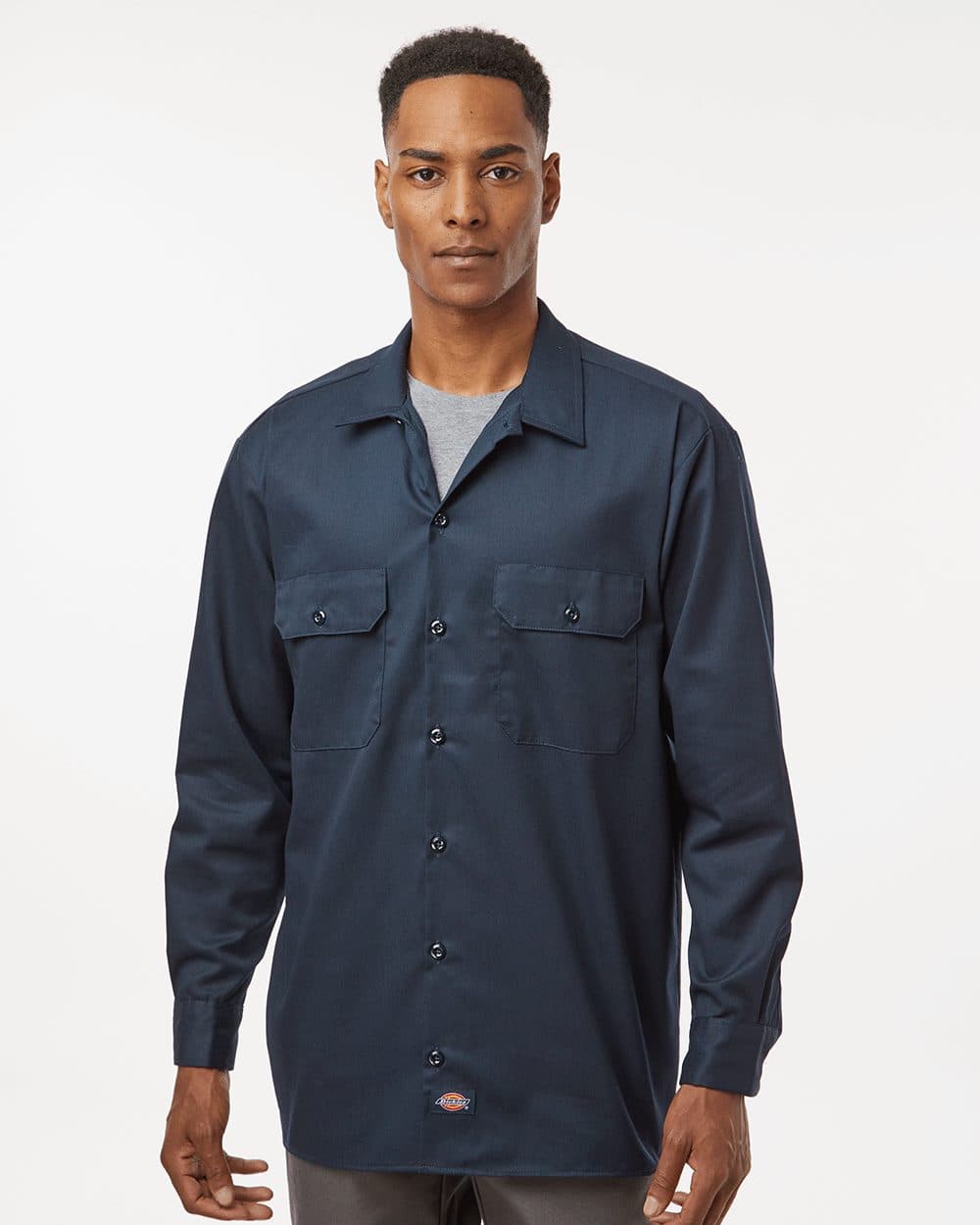 Dickies Men's Tall Long Sleeve Work Shirt