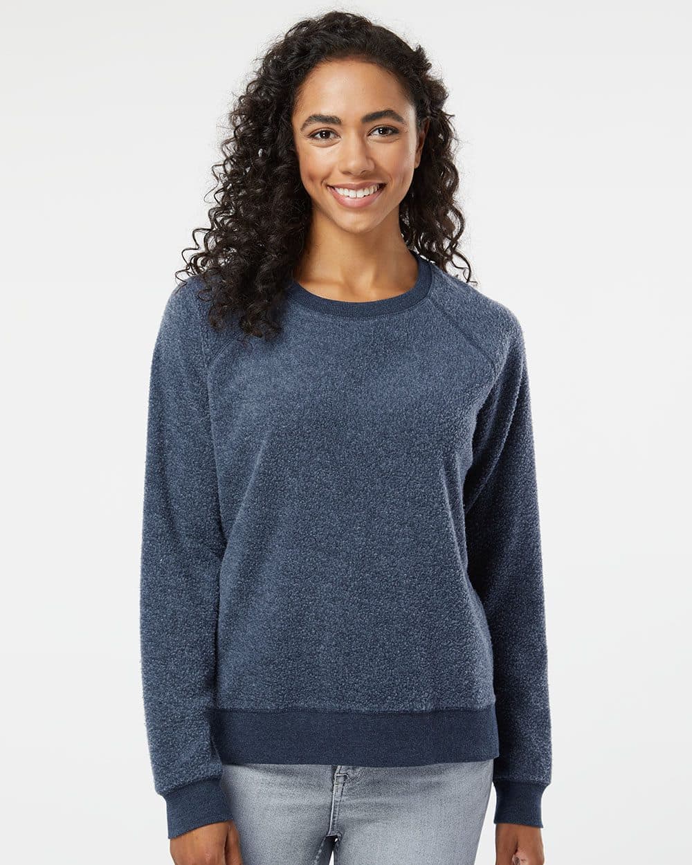 Boxercraft Women's Fleece Out Crewneck Pullover