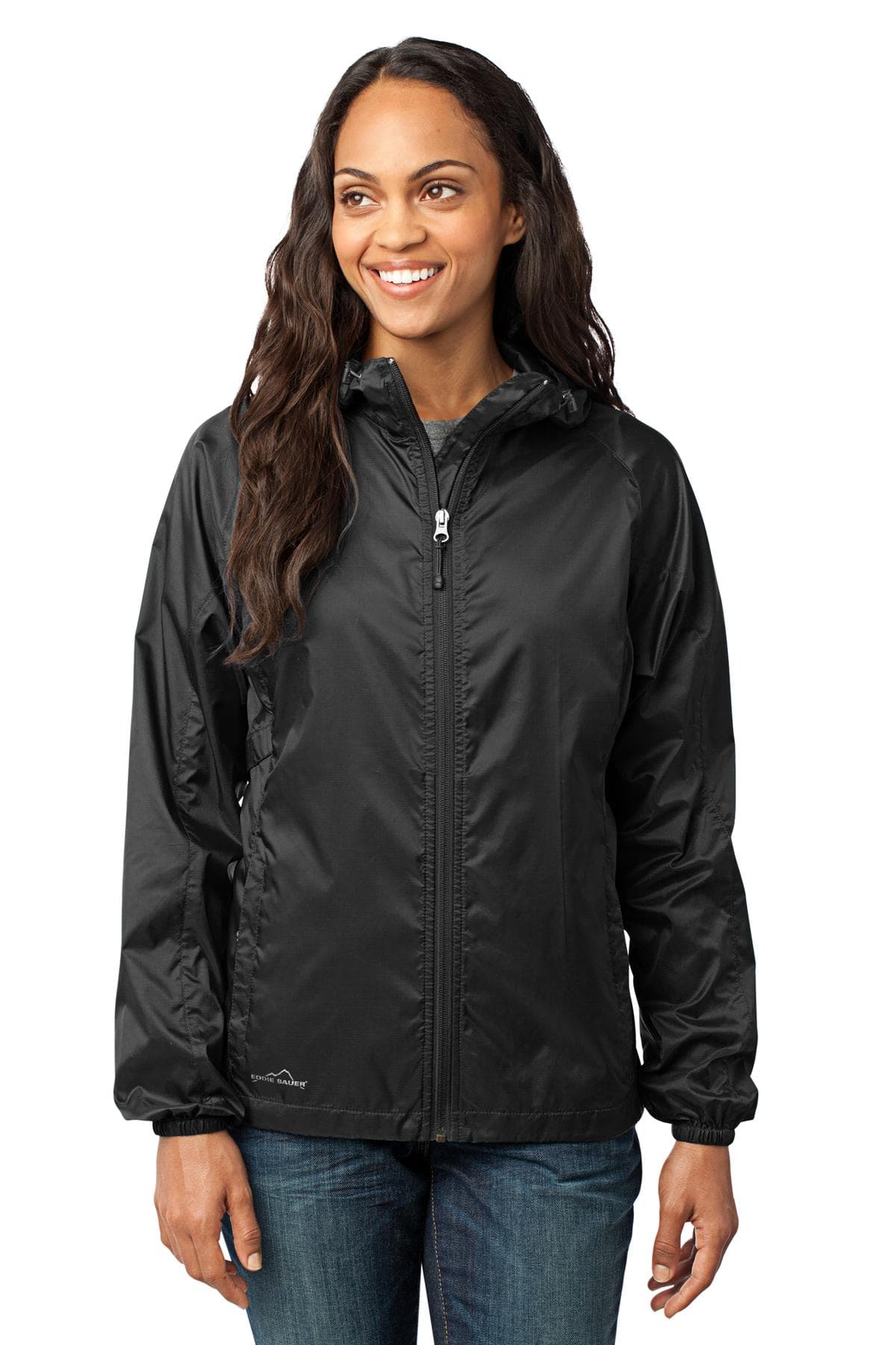 Eddie Bauer ® Women's Packable Wind Jacket. EB501 thumbnail 2