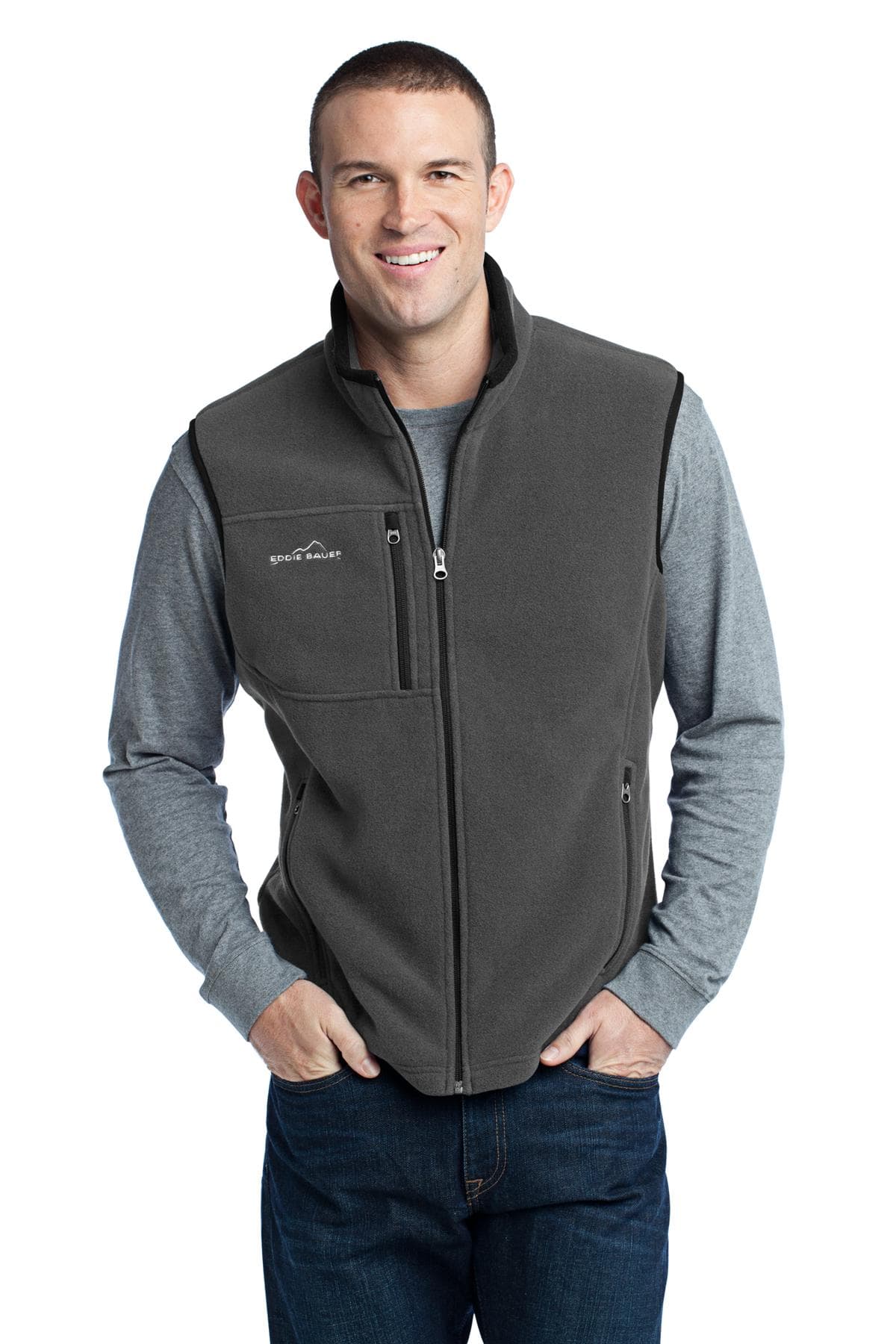 Eddie Bauer ® - Fleece Vest. EB204 thumbnail 3