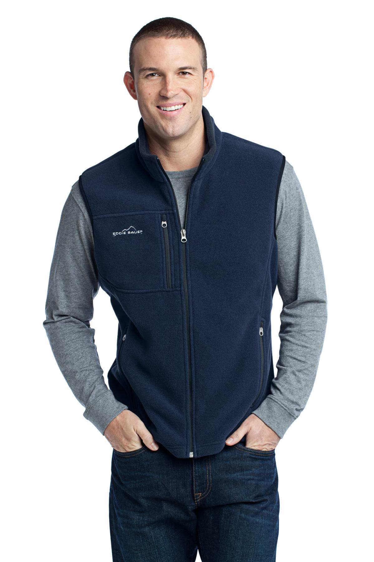 Eddie Bauer ® - Fleece Vest. EB204 thumbnail 4