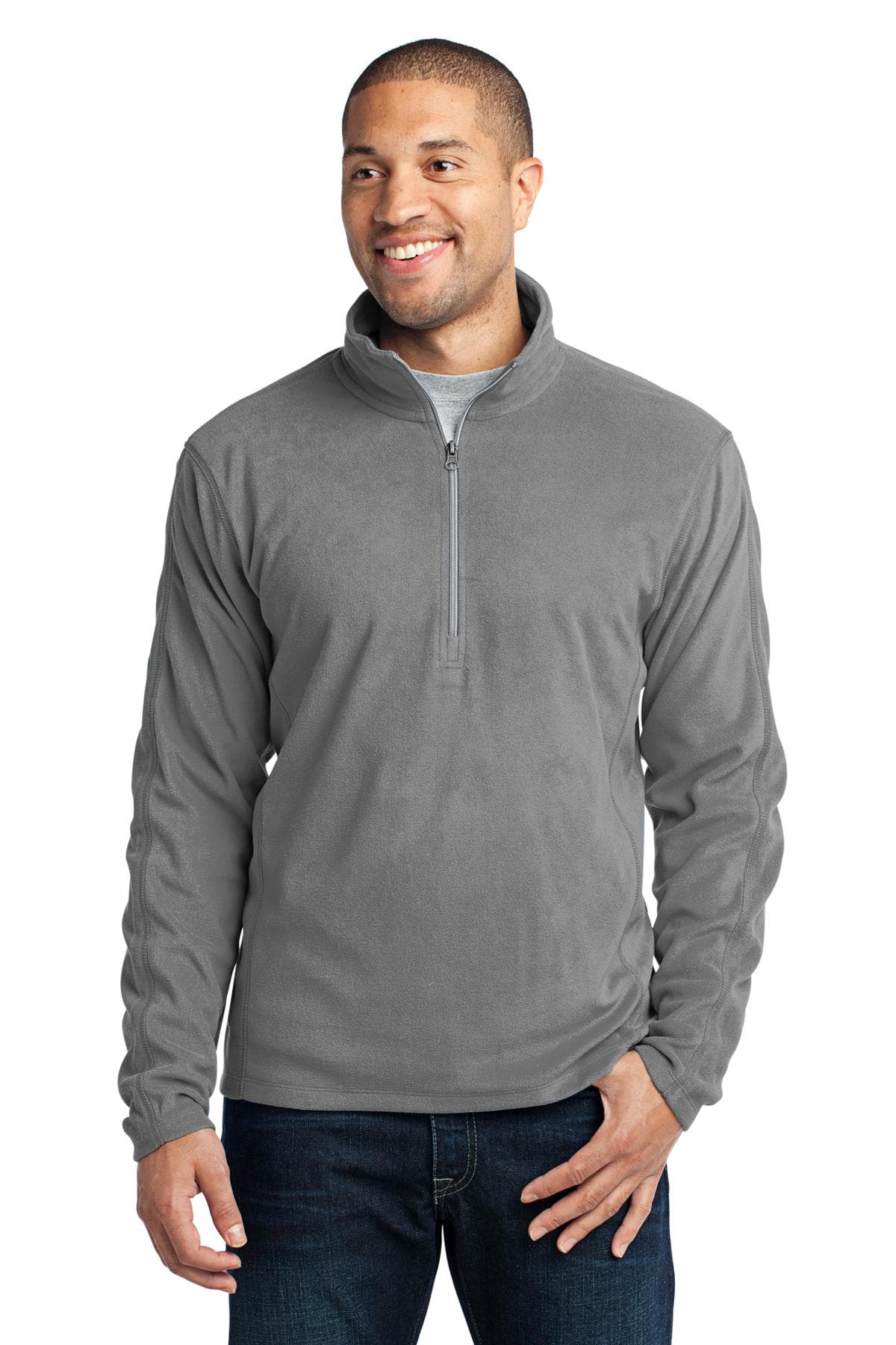 Port Authority ® Microfleece 1/2-Zip Pullover. F224 thumbnail 3