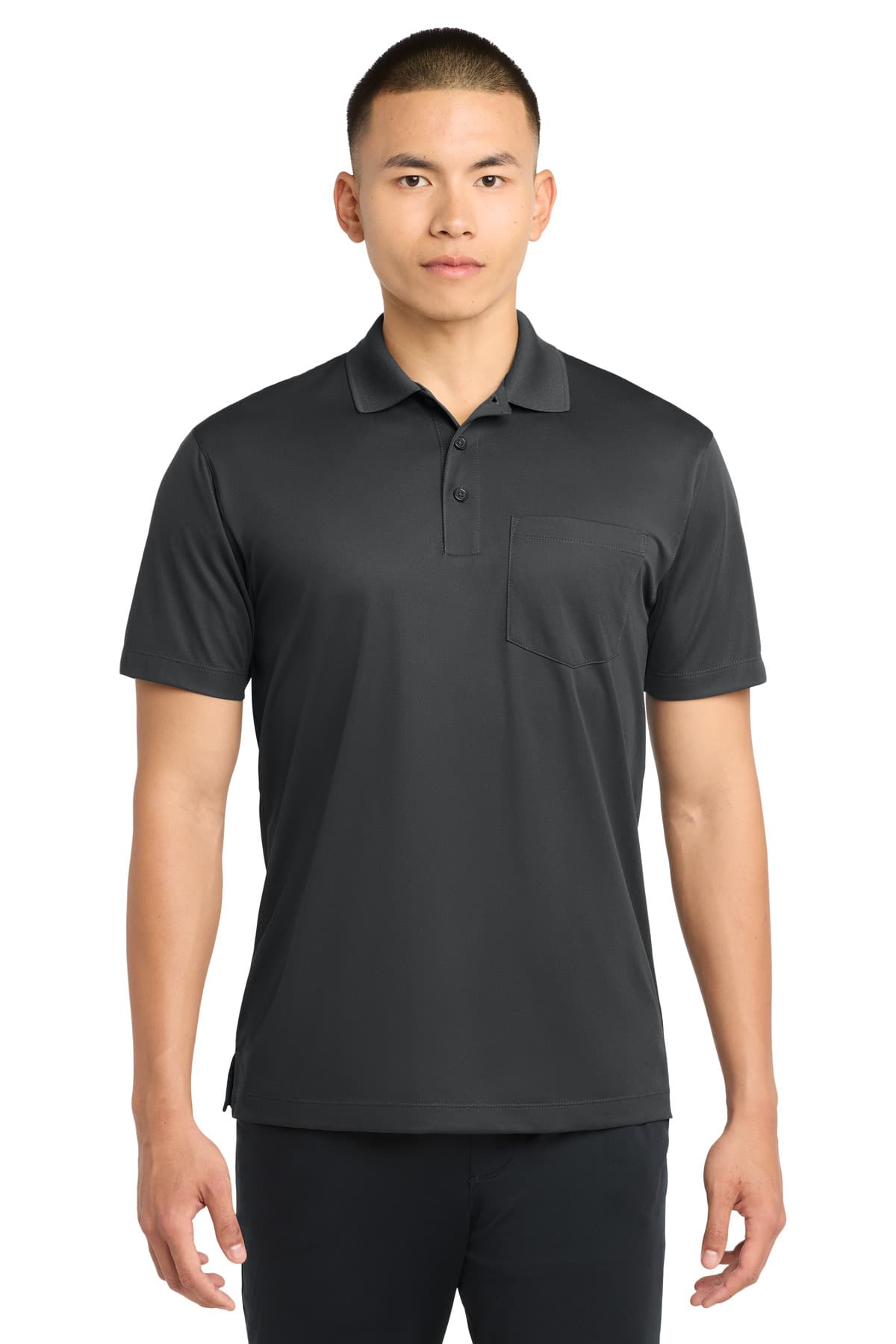 Sport-Tek ® Micropique Sport-Wick ® Pocket Polo. ST651 thumbnail 4