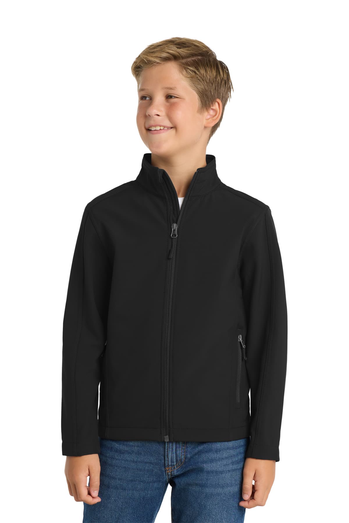 Port Authority ® Youth Core Soft Shell Jacket. Y317 thumbnail 2
