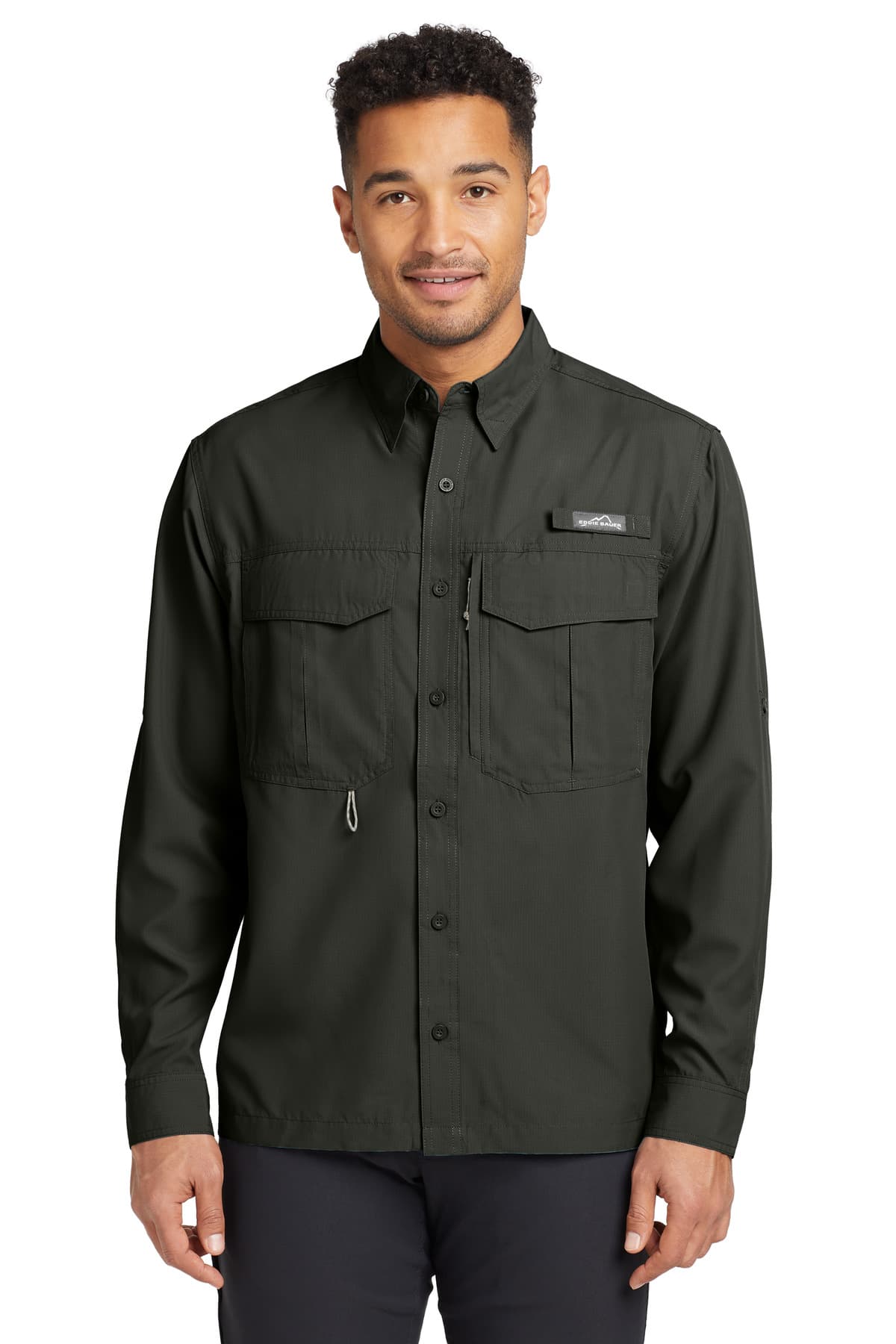 Eddie Bauer ® - Long Sleeve Performance Fishing Shirt. EB600 thumbnail 2