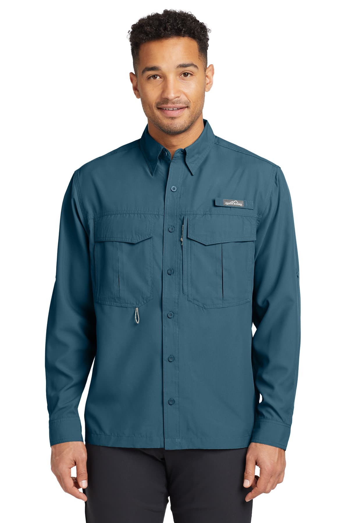 Eddie Bauer ® - Long Sleeve Performance Fishing Shirt. EB600 thumbnail 4