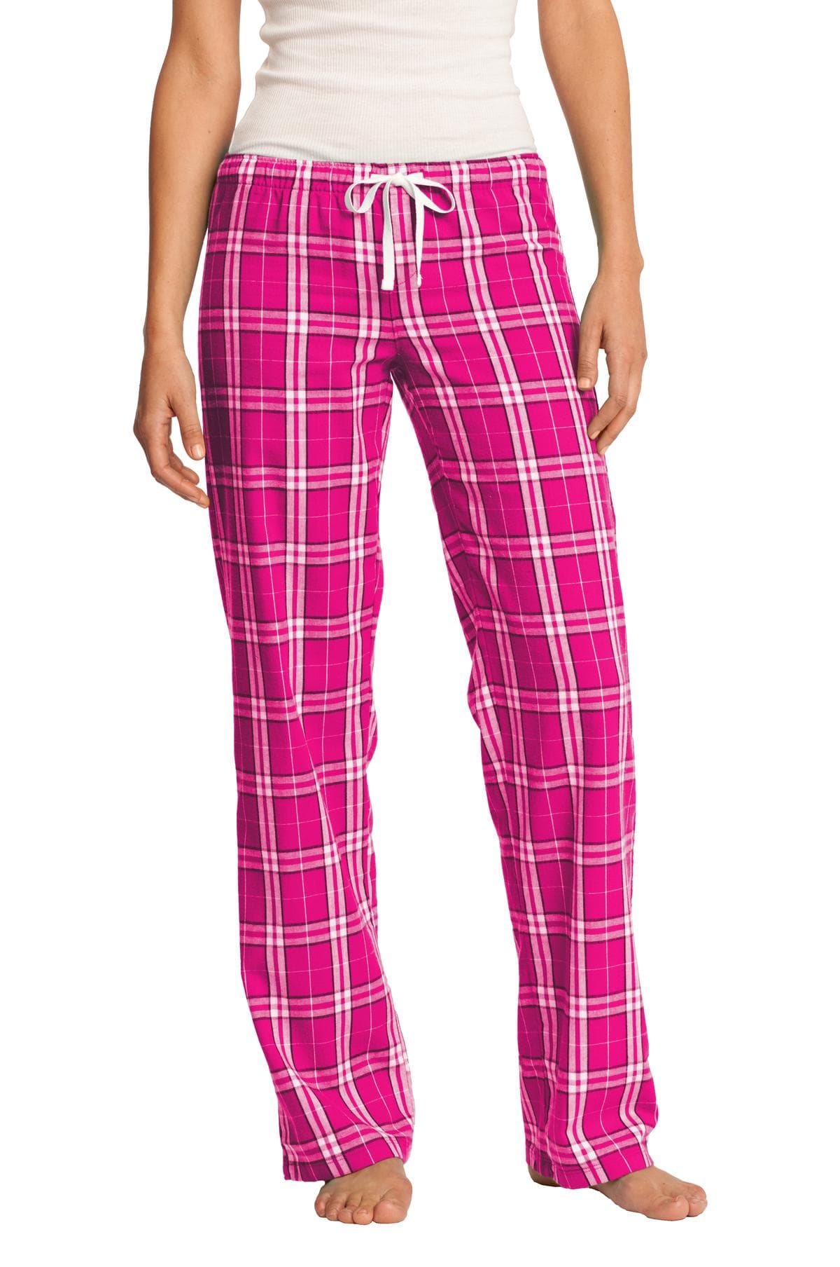 District ® Women's Flannel Plaid Pant. DT2800 thumbnail 3