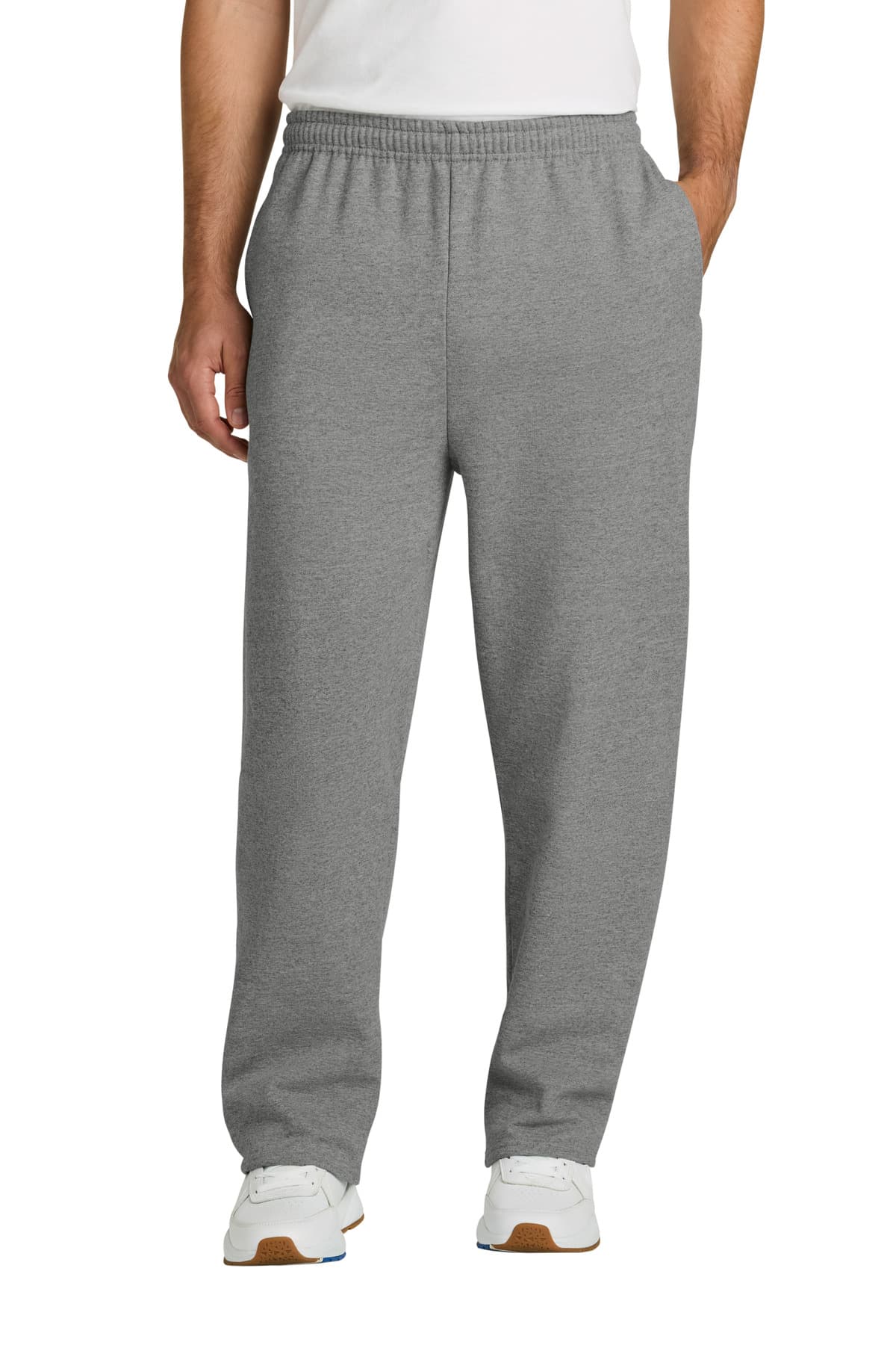 Jerzees ® NuBlend ® Open Bottom Pant with Pockets. 974MP thumbnail 4