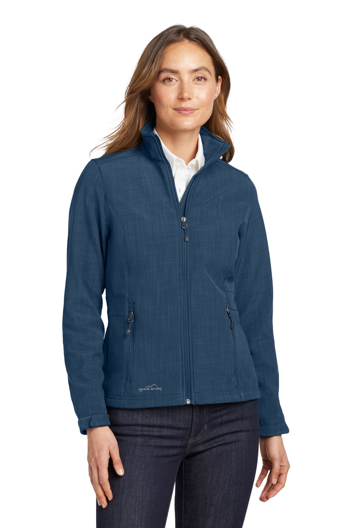 Eddie Bauer ® Women's Shaded Crosshatch Soft Shell Jacket. EB533 thumbnail 4