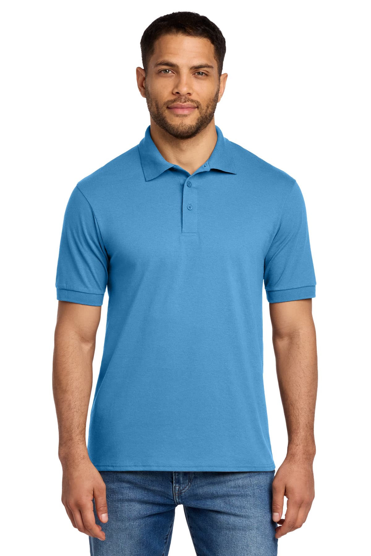 Port & Co  Core Blend Jersey Knit Polo. KP55 thumbnail 2
