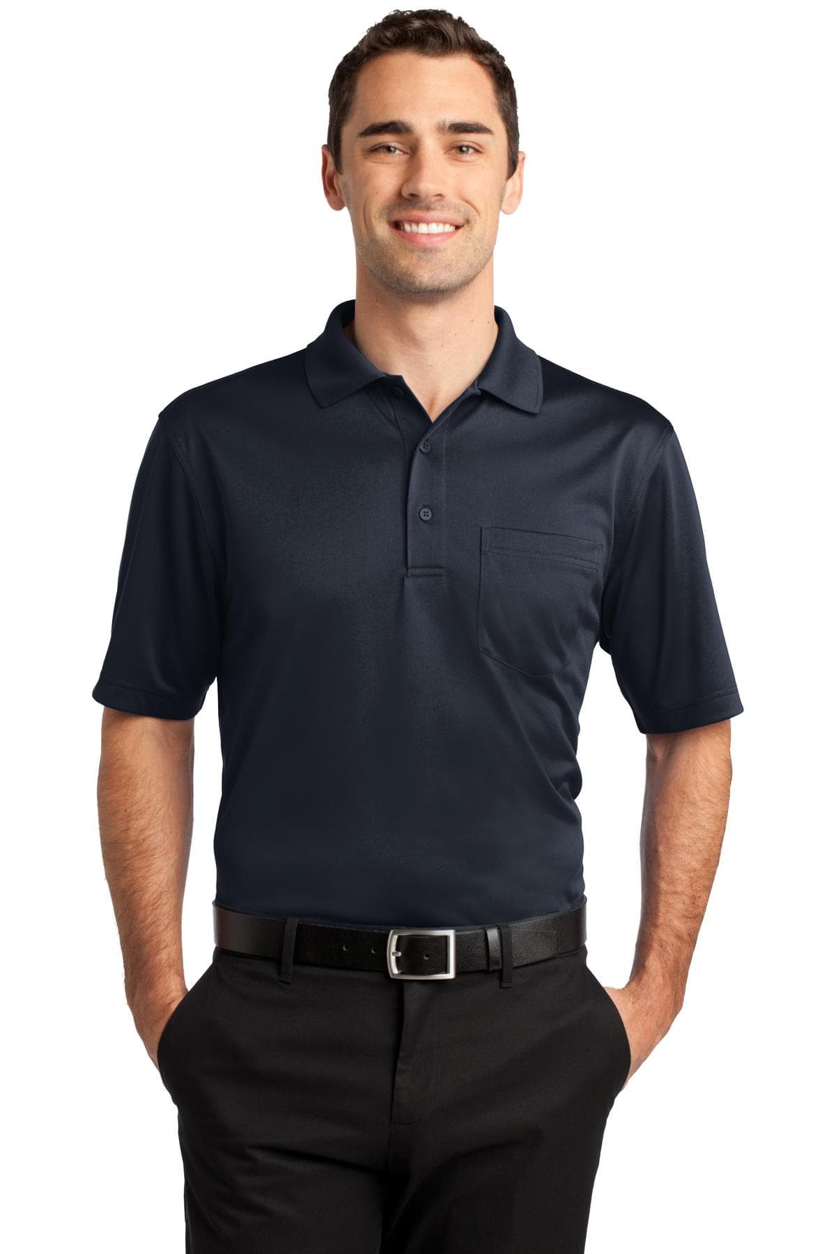 CornerStone ® Select Snag-Proof Pocket Polo. CS412P thumbnail 3