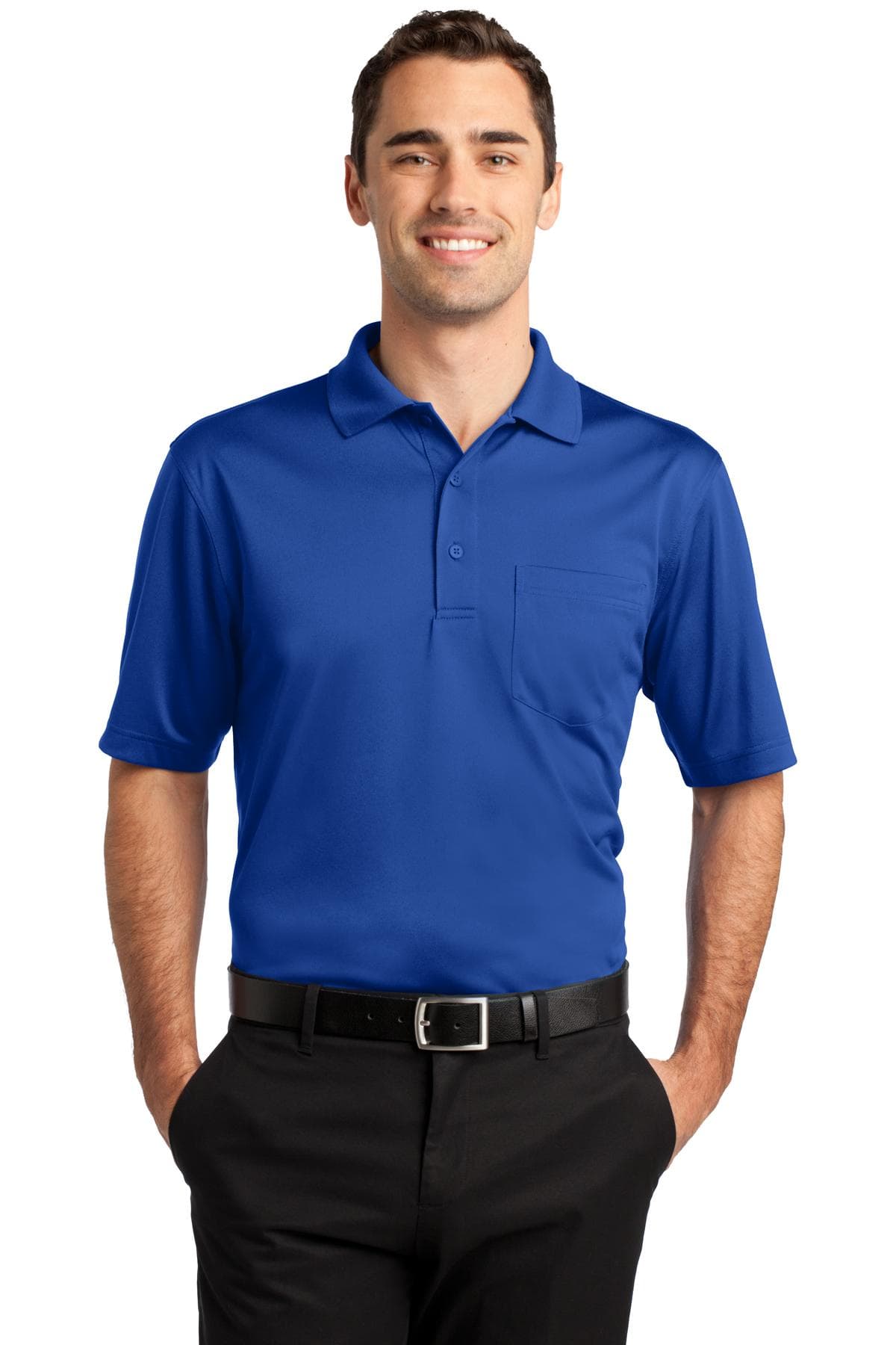 CornerStone ® Select Snag-Proof Pocket Polo. CS412P thumbnail 4