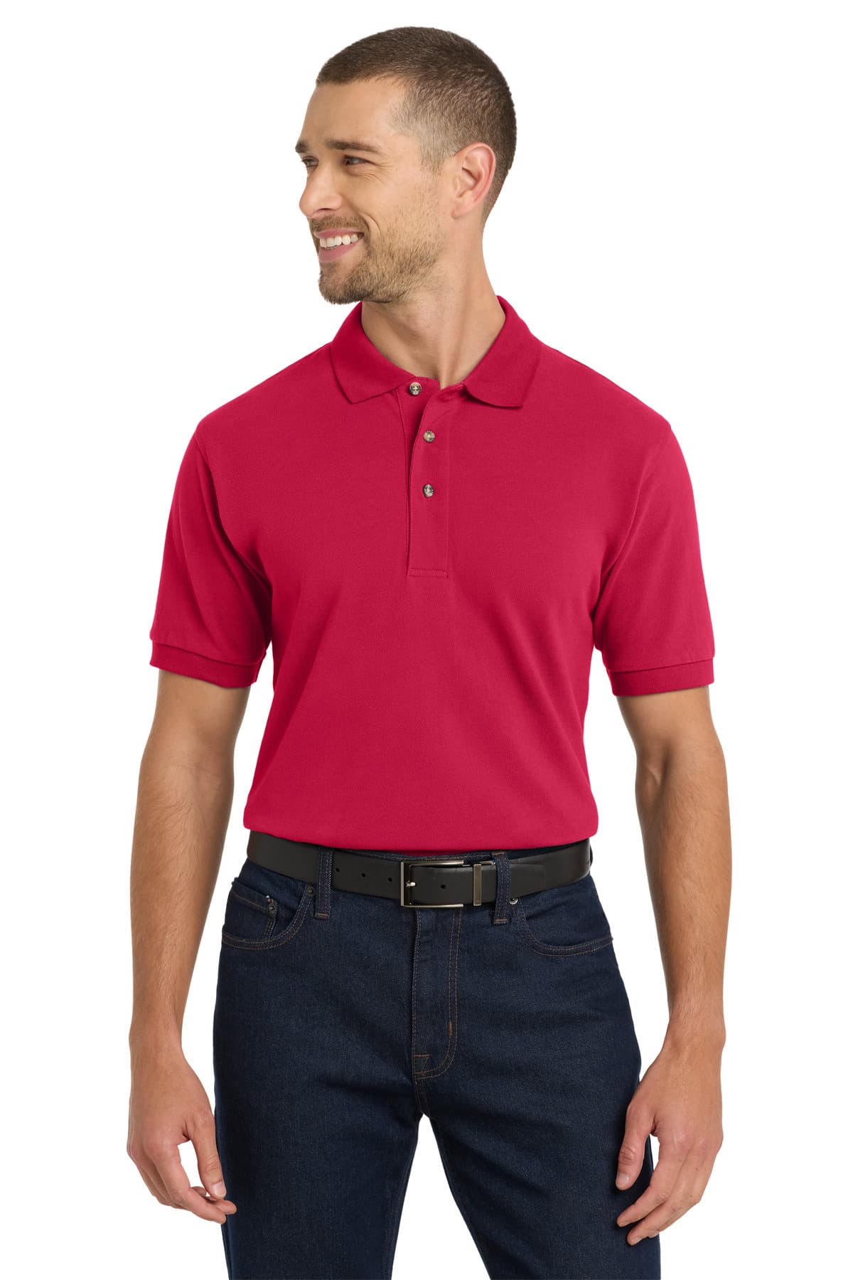 Port Authority ® Heavyweight Cotton Pique Polo. K420 thumbnail 5
