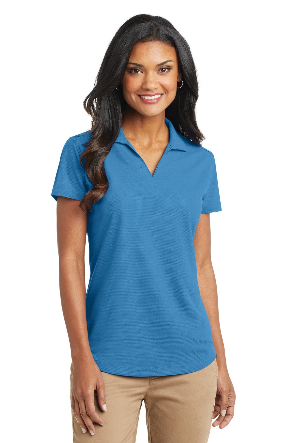 Port Authority ® Women's Dry Zone ® Grid Polo. L572 thumbnail 5