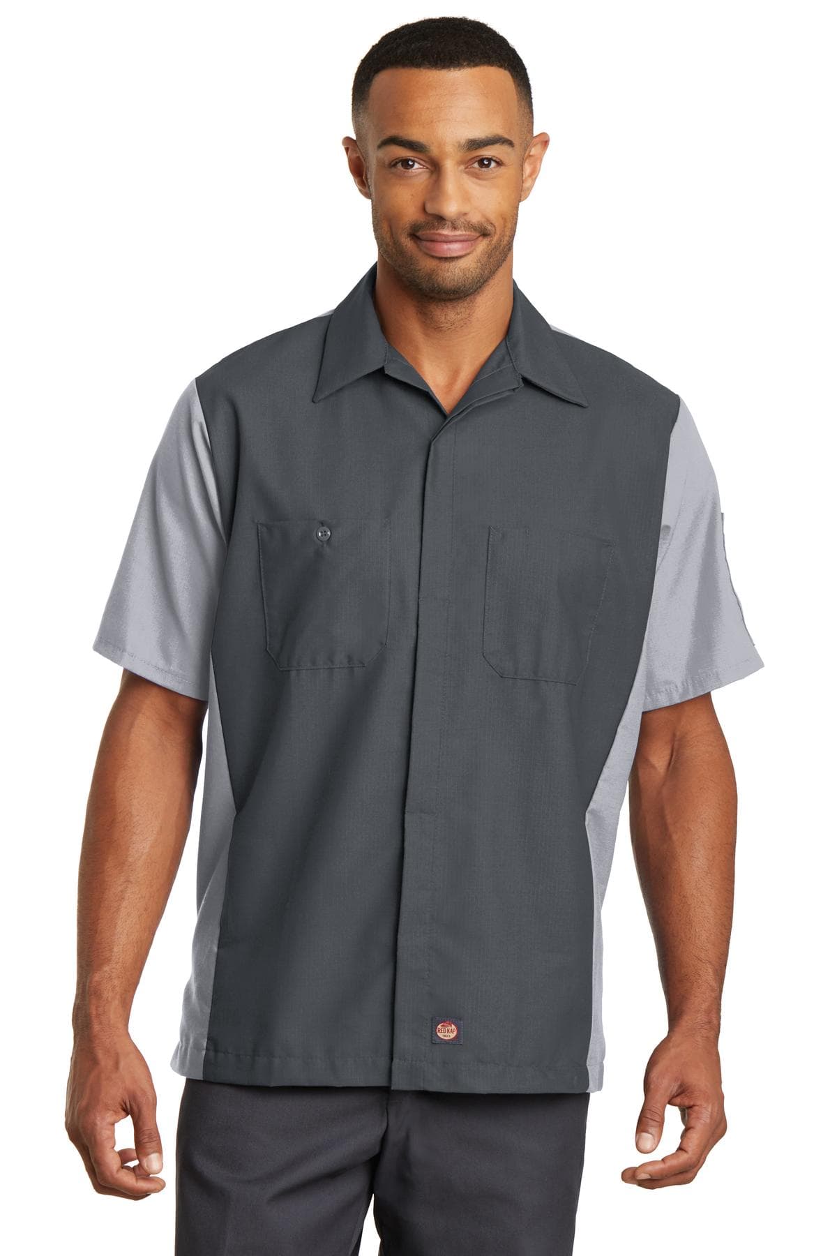 Red Kap ® Short Sleeve Ripstop Crew Shirt. SY20 thumbnail 3