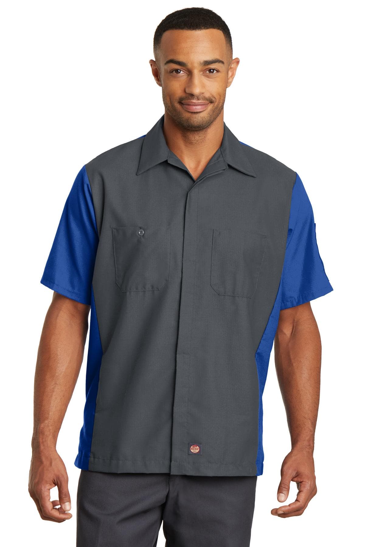 Red Kap ® Short Sleeve Ripstop Crew Shirt. SY20 thumbnail 2