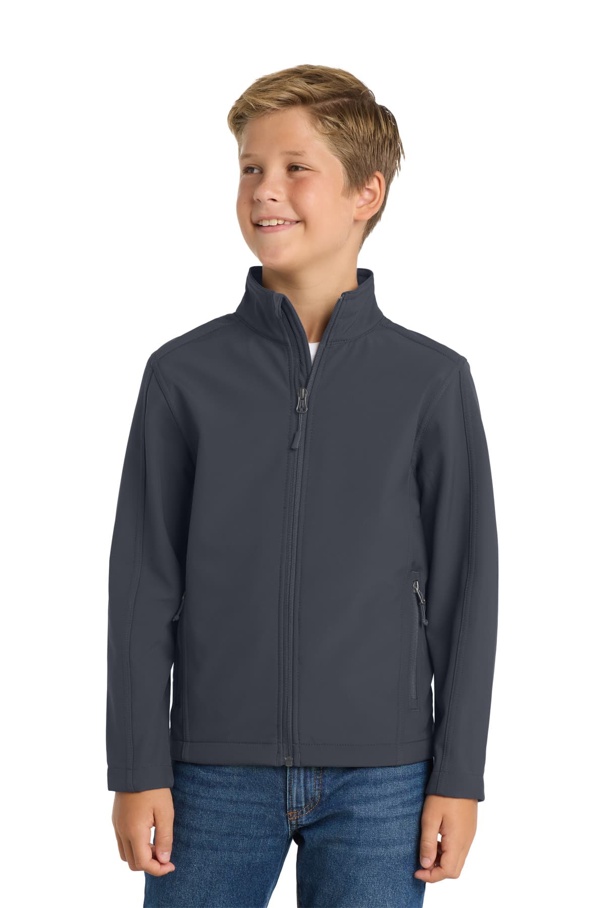 Port Authority ® Youth Core Soft Shell Jacket. Y317 thumbnail 4